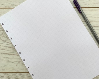 120gsm A4 Discbound Dot Grid Paper