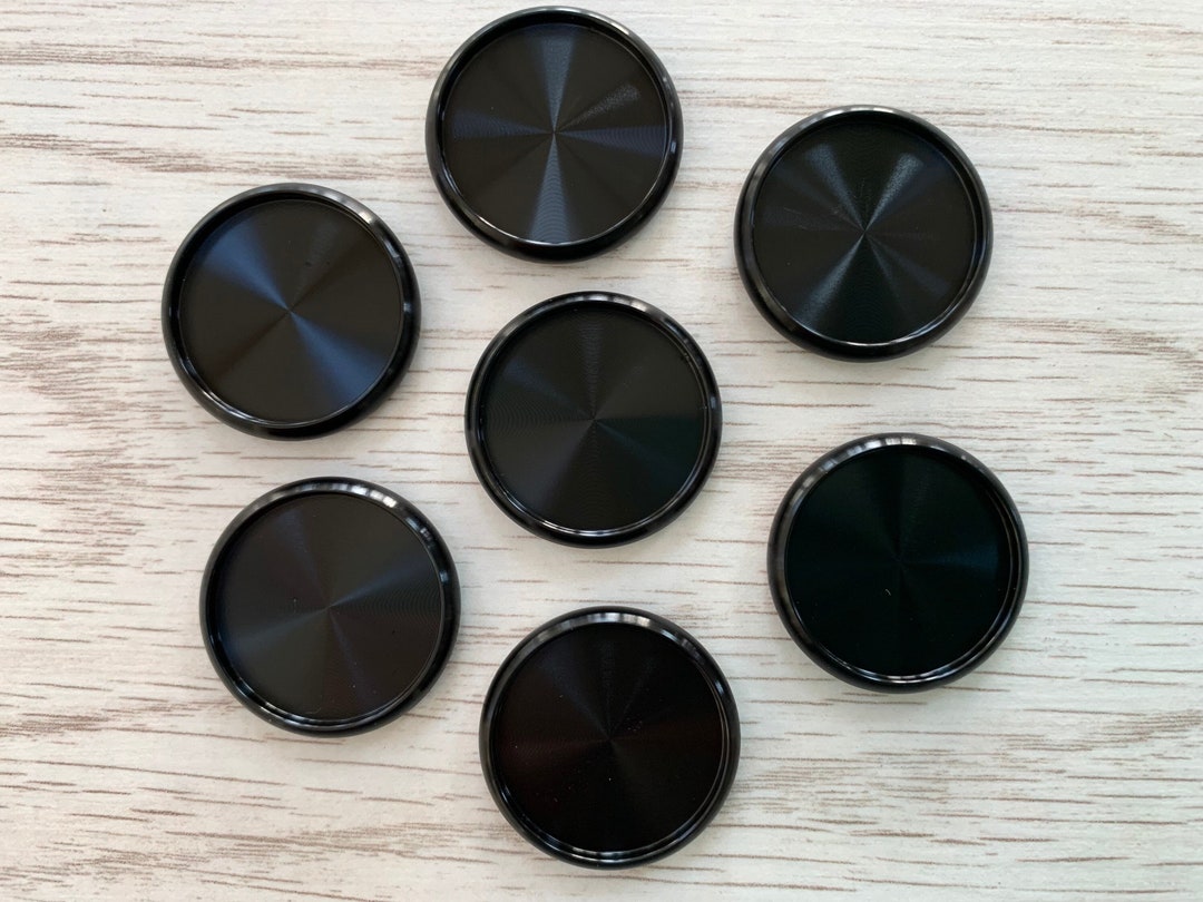 28mm Black Aluminium Binding Discs 1.1 Black Metallic Etsy