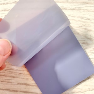 Pale Violet Transparent Sticky Notes 7cm x 9.5cm