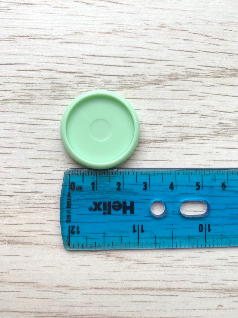 25mm Pale Green Binding Discs 1 Planner Discs for Etsy UK