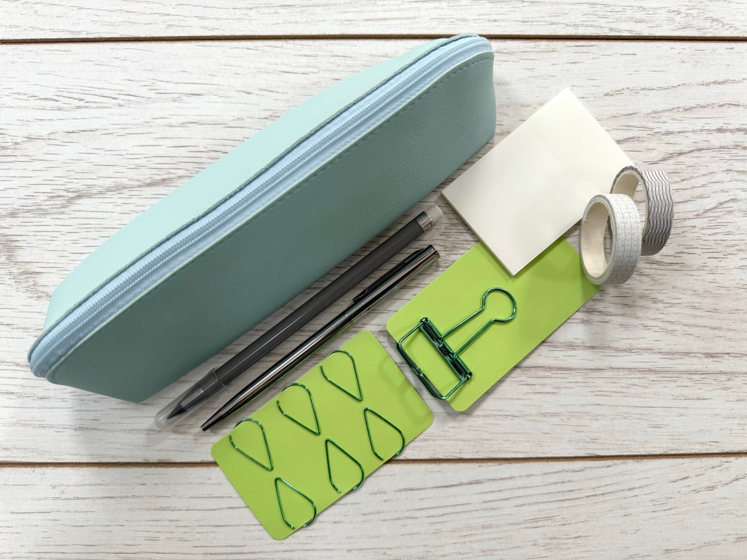 Stationery Gift Set Pale Turquoise Pencil Case Gift Set Gift for