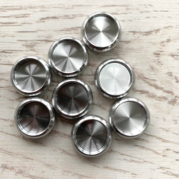 13mm Silver Aluminium Binding Discs | 1/2" Silver Metal Discbound Planner Discs