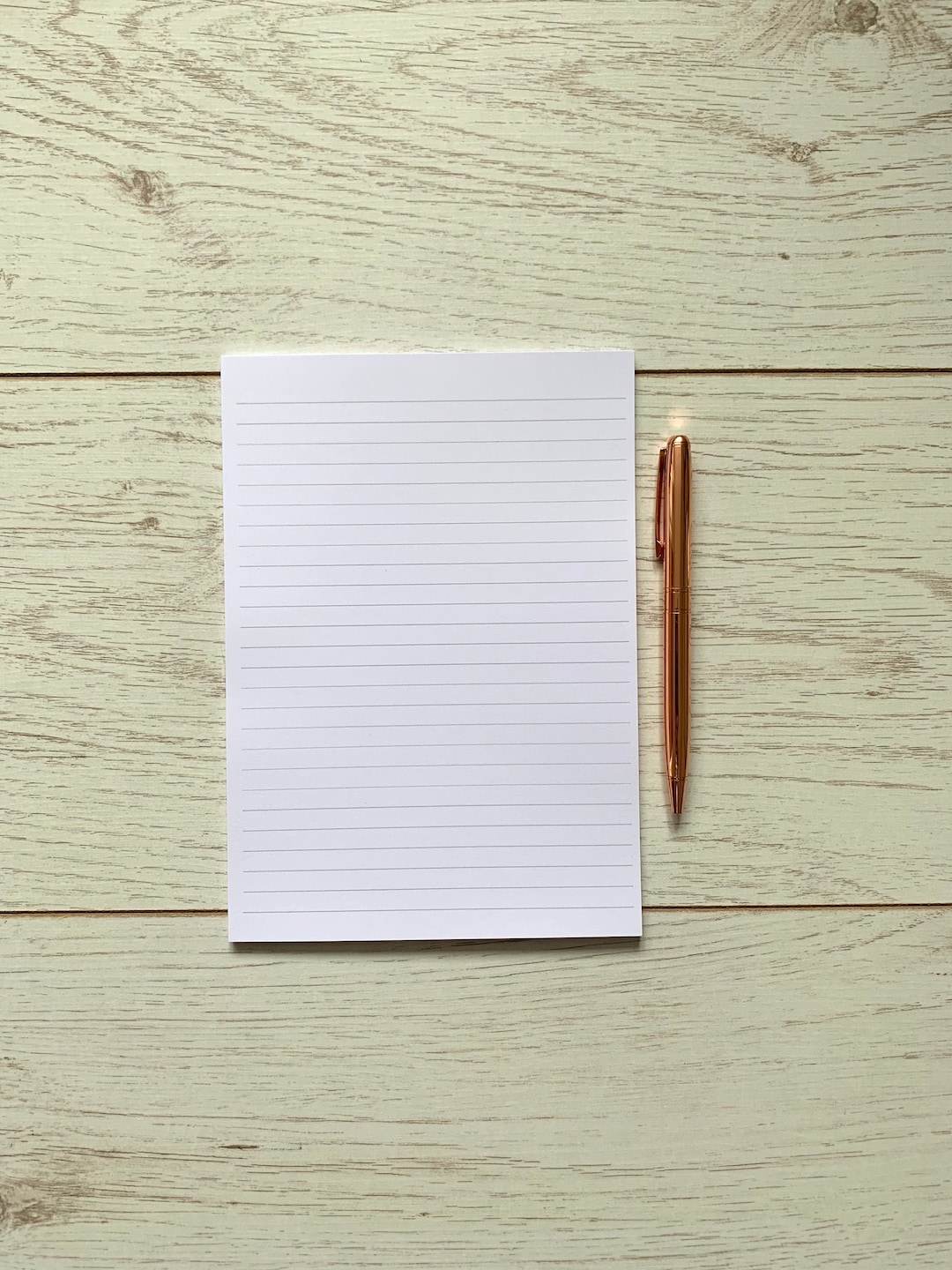 UNPUNCHED 120gsm A5 Lined Paper Premium A5 Loose Leaf Ruled Paper