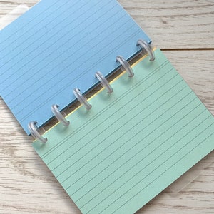 ディスク綴じ A6 罫線入り復習カード バンドル | A6 罫線入り試験復習カード