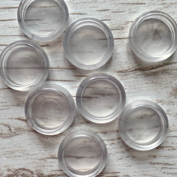 13mm Clear Binding Discs | 1/2" Translucent Discbound Planner Discs