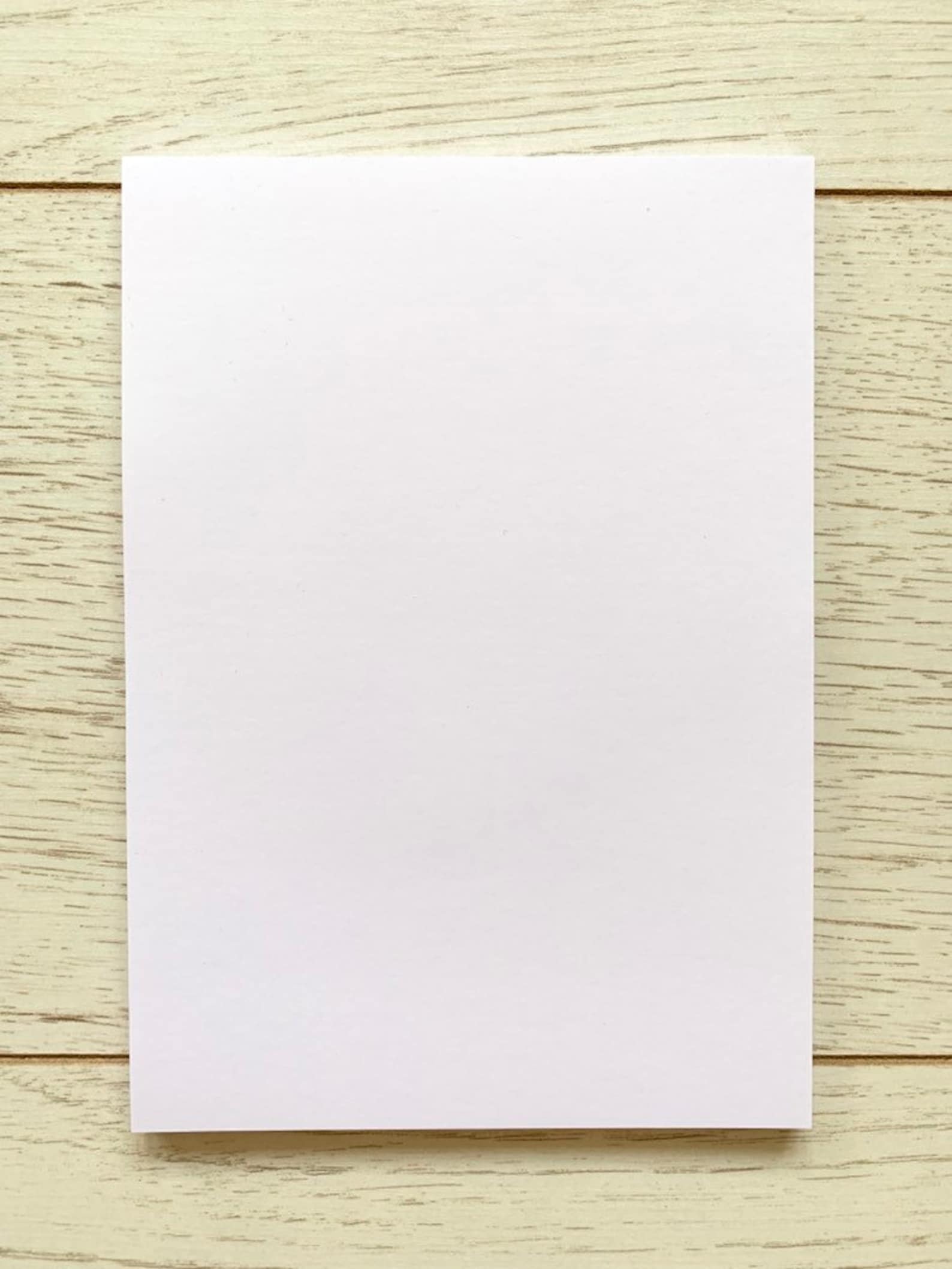 A5 Plain White Paper 120gsm 32lb 50 Sheets UNPUNCHED A5 Etsy