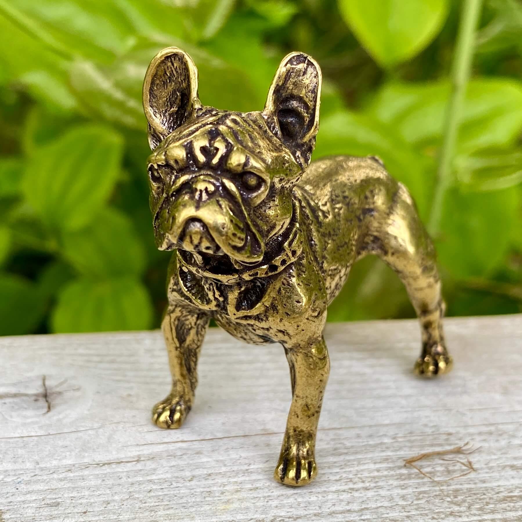 French Bulldogs G Figurine - Etsy