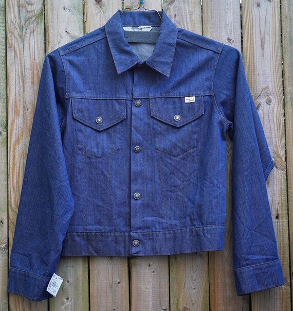 1970's JC Penney Super Denim Snap Jacket