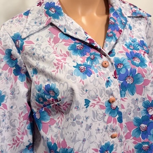 1970’s Floral Print Shirt