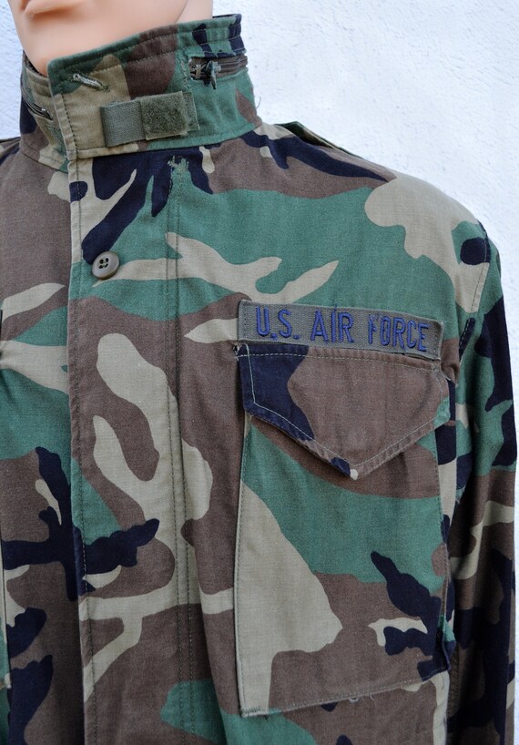Men's Vintage, Camouflage, U.S., Air Force, Jacket