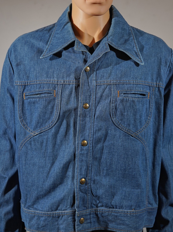 1970's Snap Up Lee Denim Jacket