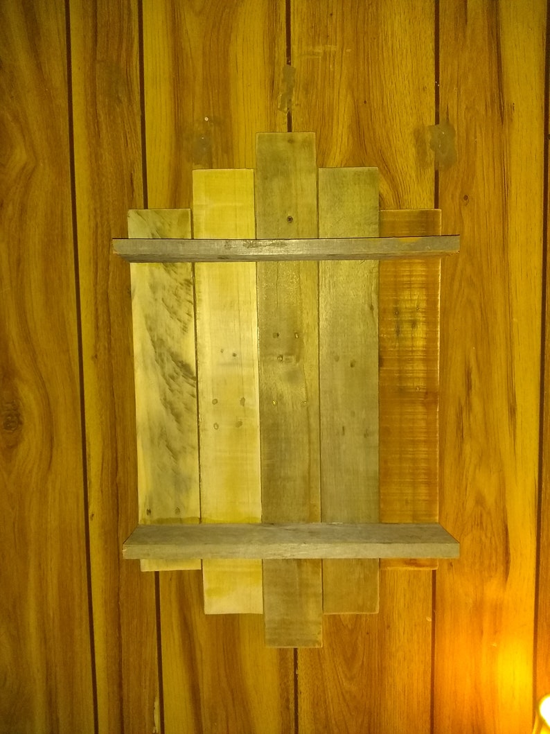 Rustic Wall Shelf Etsy