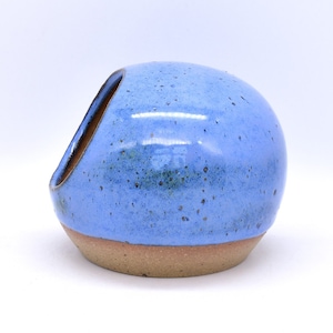 Salt Pig, Cellar, Handmade Ceramic Pottery, Flecked Clay, Select Your Colour, In Stock For Fast Delivery, Pot, Jar Blue