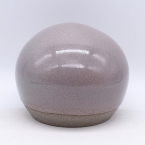 Salt Pig, Cellar, Handmade Ceramic Pottery, Grey Clay, Fossil Gloss Glaze image 3