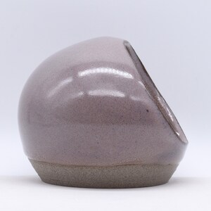 Salt Pig, Cellar, Handmade Ceramic Pottery, Grey Clay, Fossil Gloss Glaze image 8