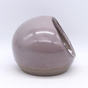 Salt Pig, Cellar, Handmade Ceramic Pottery, Grey Clay, Fossil Gloss Glaze image 4