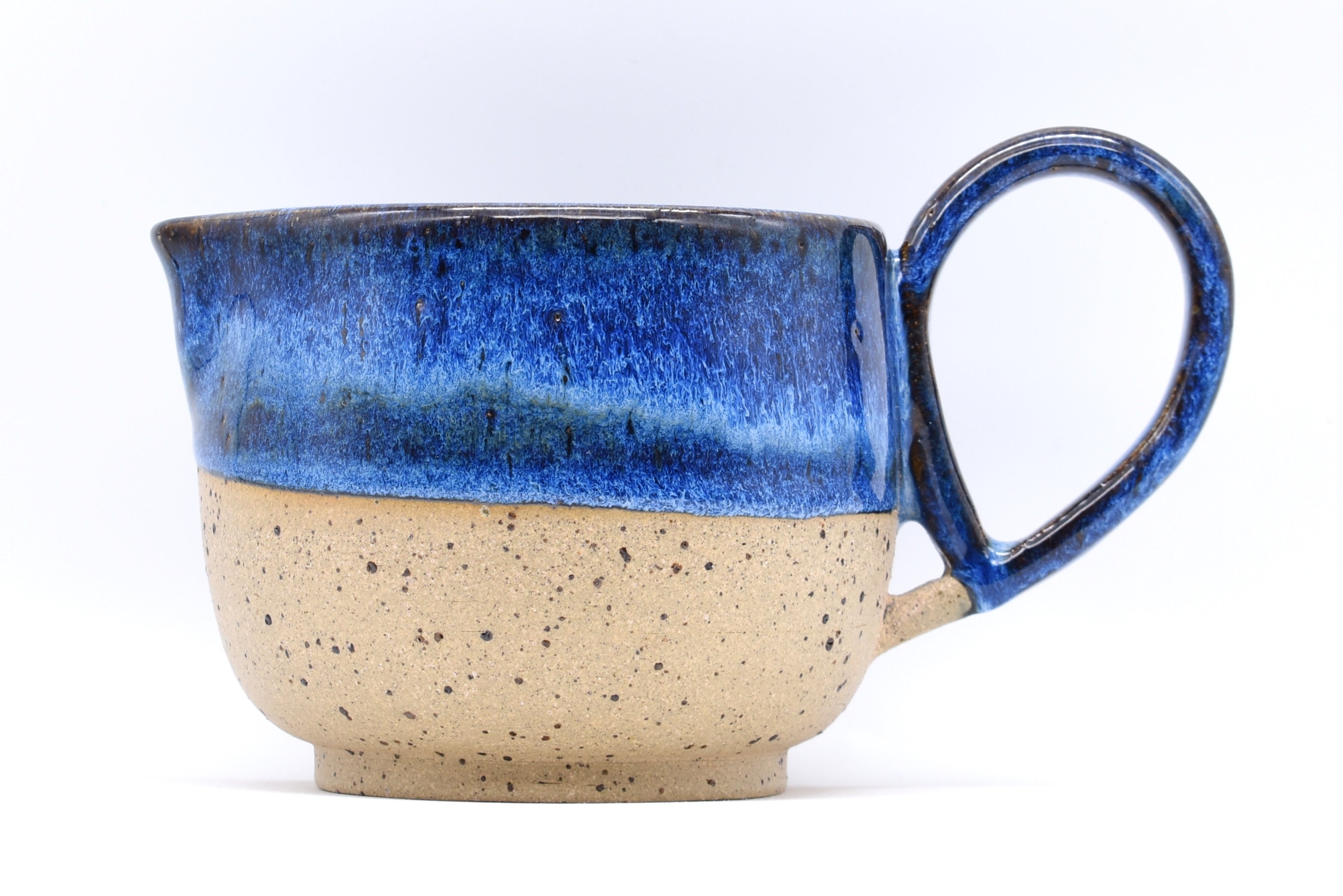 Cream Gravy Jug Handmade Pottery Ceramic Lavafleck Etsy UK