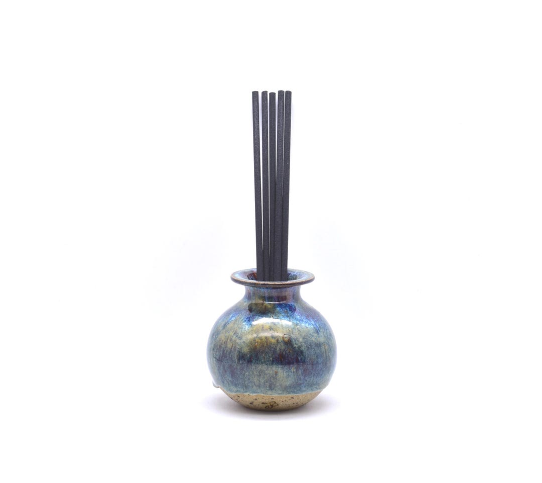 Reed Scent Diffuser, Aromatherapy Air Freshener, Handmade Ceramic ...