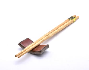 Handmade Ceramics Chopstick Rest, Choose Your Colour, Holder, Stand, Hashioki, Cutlery Rest