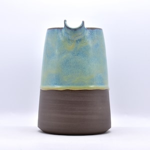 Large Jug, Barware Pitcher, Handmade Ceramic Pottery, Cocktails, Pimms, Sangria, Grey Clay, Summer Night Sky Glaze image 9