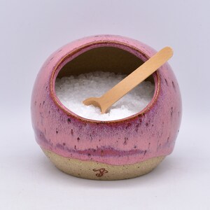 Salt Pig, Cellar, Handmade Ceramic Pottery, Flecked Clay, Select Your Colour, In Stock For Fast Delivery, Pot, Jar image 1