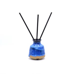 Reed Scent Diffuser, Aromatherapy Air Freshener, Handmade Ceramic Pottery, Flecked Clay, Choose Your Colour *