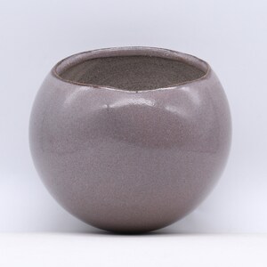 Salt Pig, Cellar, Handmade Ceramic Pottery, Grey Clay, Fossil Gloss Glaze image 10