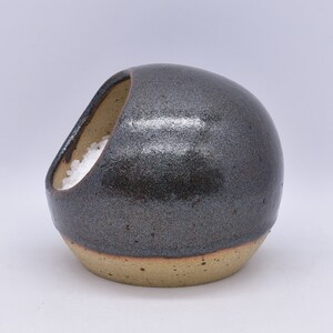 Salt Pig, Cellar, Handmade Ceramic Pottery, Flecked Clay, Select Your Colour, In Stock For Fast Delivery, Pot, Jar Black