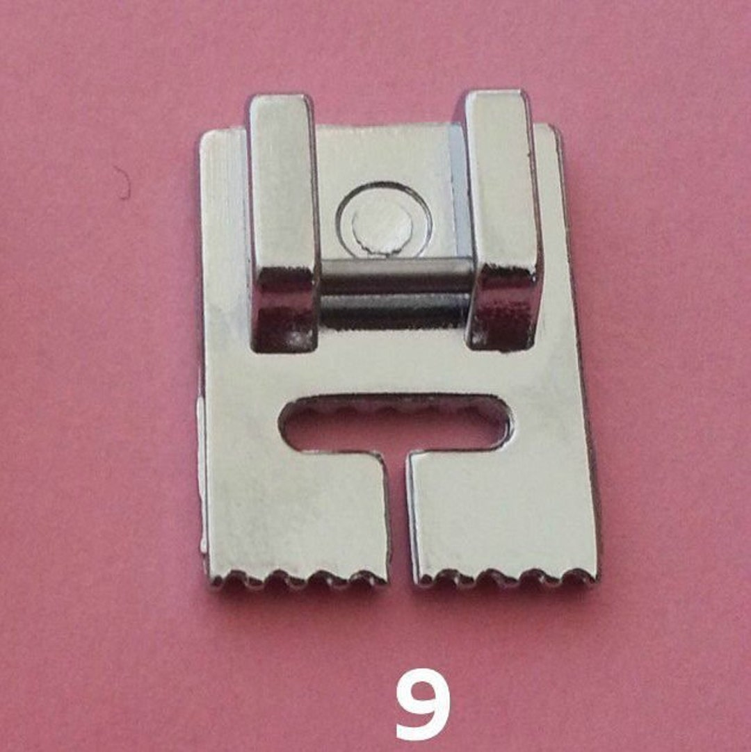 HONEYSEW Genuine Snap On 9-Groove Pintuck Foot For Singer