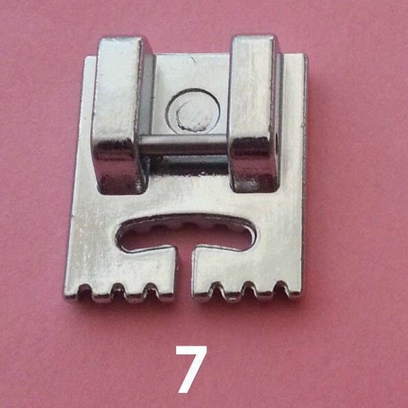7 Groove Pintuck Foot Sewing Machine Universal Snap on Presser Etsy