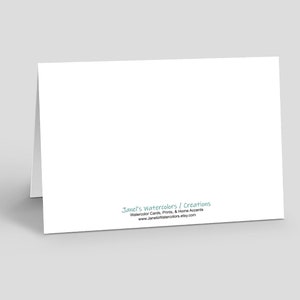 Butterfly Note Cards | Blue Butterfly Watercolor Prints | Blank 4.25” X ...