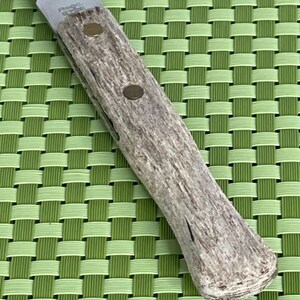 Vintage Durex Stainless Solingen Germany Serrated Bread Knife Wood Handle 7 5/8" image 8