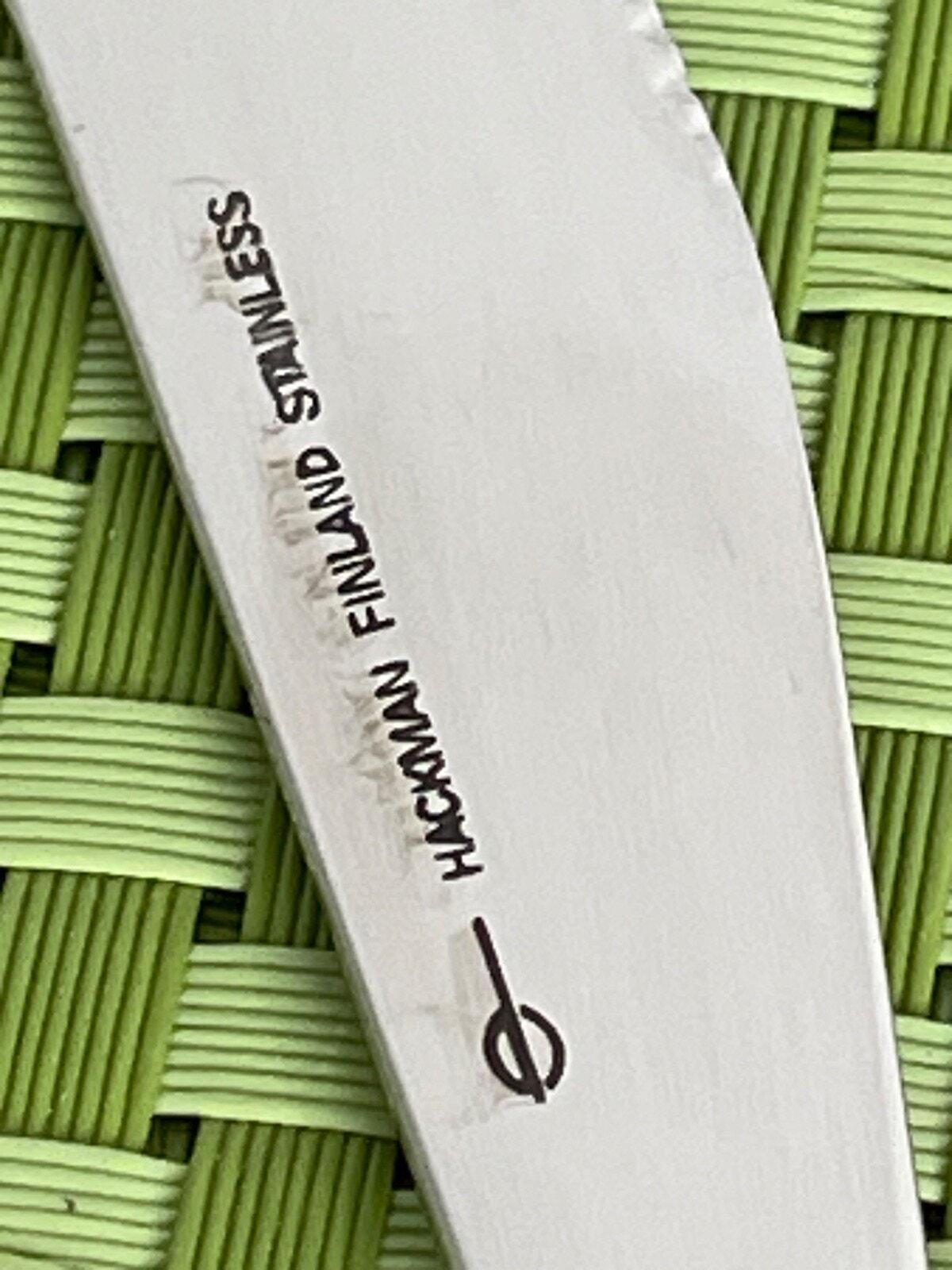 Hackman SAVONIA Stainless Dinner Knife 18/8 Finland Satin Lauffer