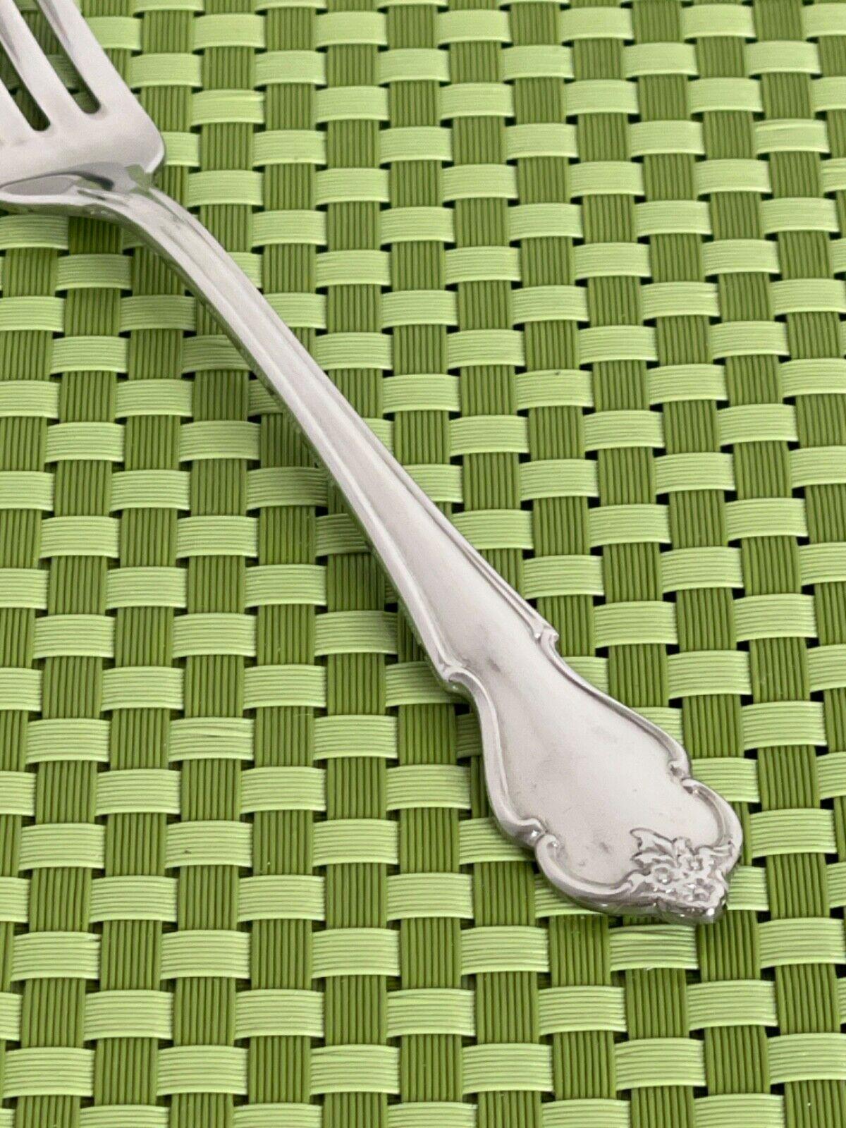 International Silver Deluxe American Rose Flatware – Stainless Steel, Glossy Finish, USA Made, 1967 Pattern
