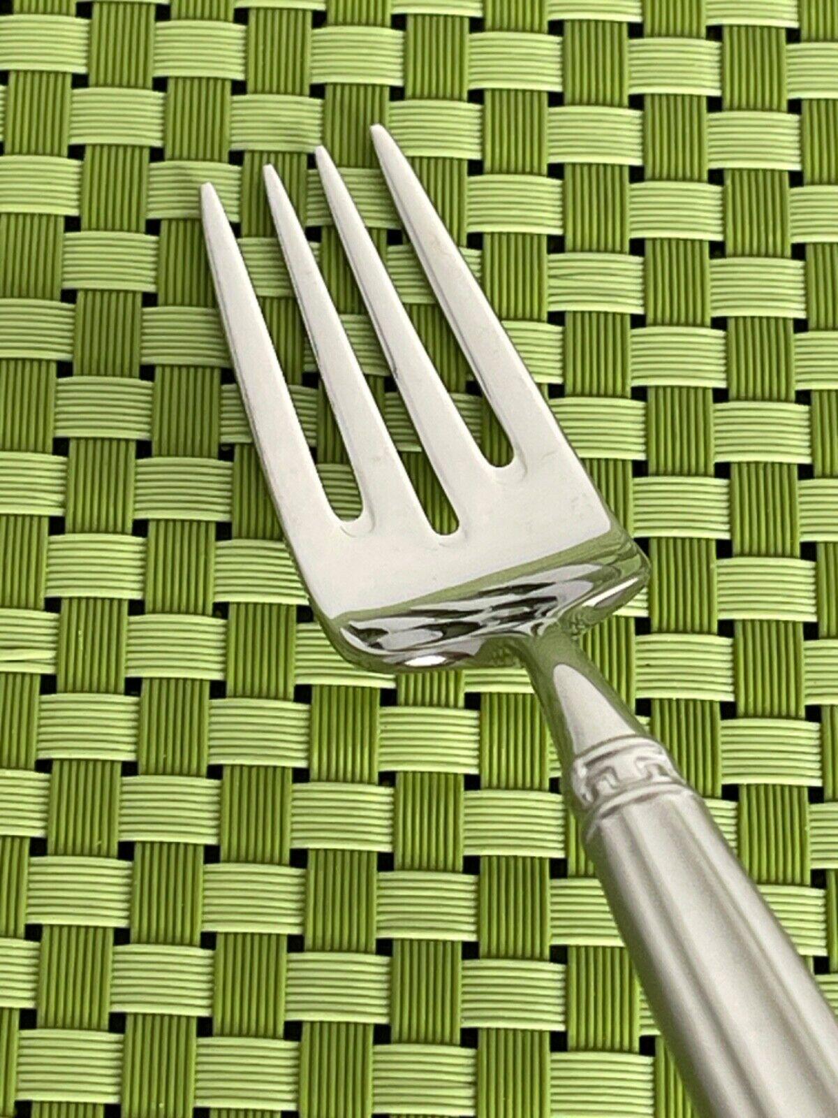 Oneida OLYMPIA Stainless Salad Fork 18/10 Korea Frosted Handle