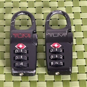 Set of Tumi Combination Lock Baggage TSA Approved Lock TSA007