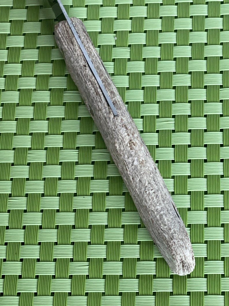 Vintage Durex Stainless Solingen Germany Serrated Bread Knife Wood Handle 7 5/8" image 10