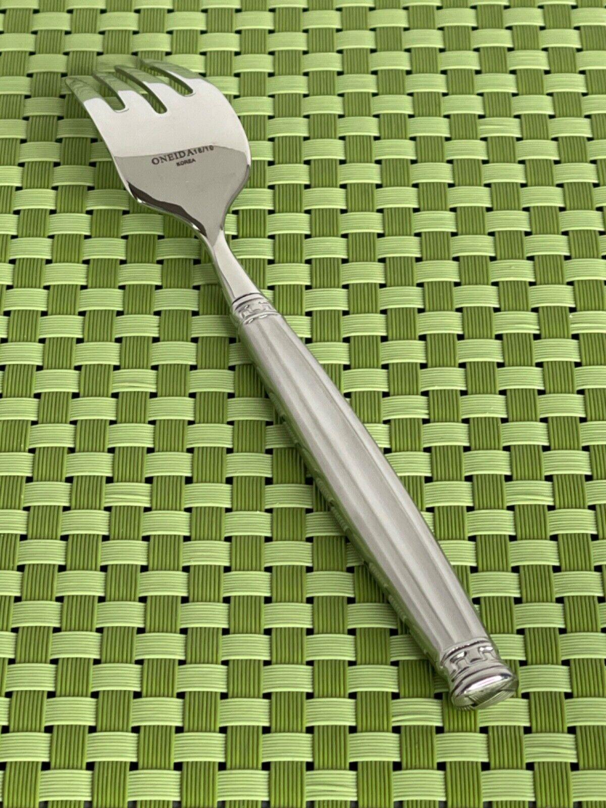 Oneida OLYMPIA Stainless Salad Fork 18/10 Korea Frosted Handle
