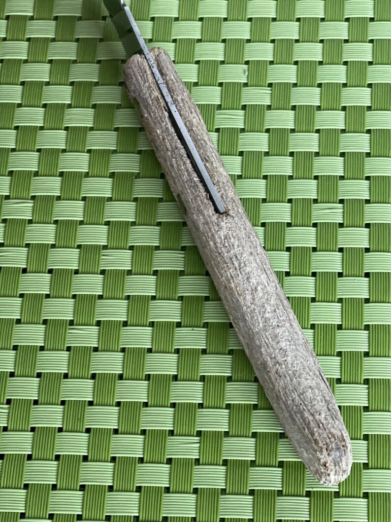 Vintage Durex Stainless Solingen Germany Serrated Bread Knife Wood Handle 7 5/8" image 9