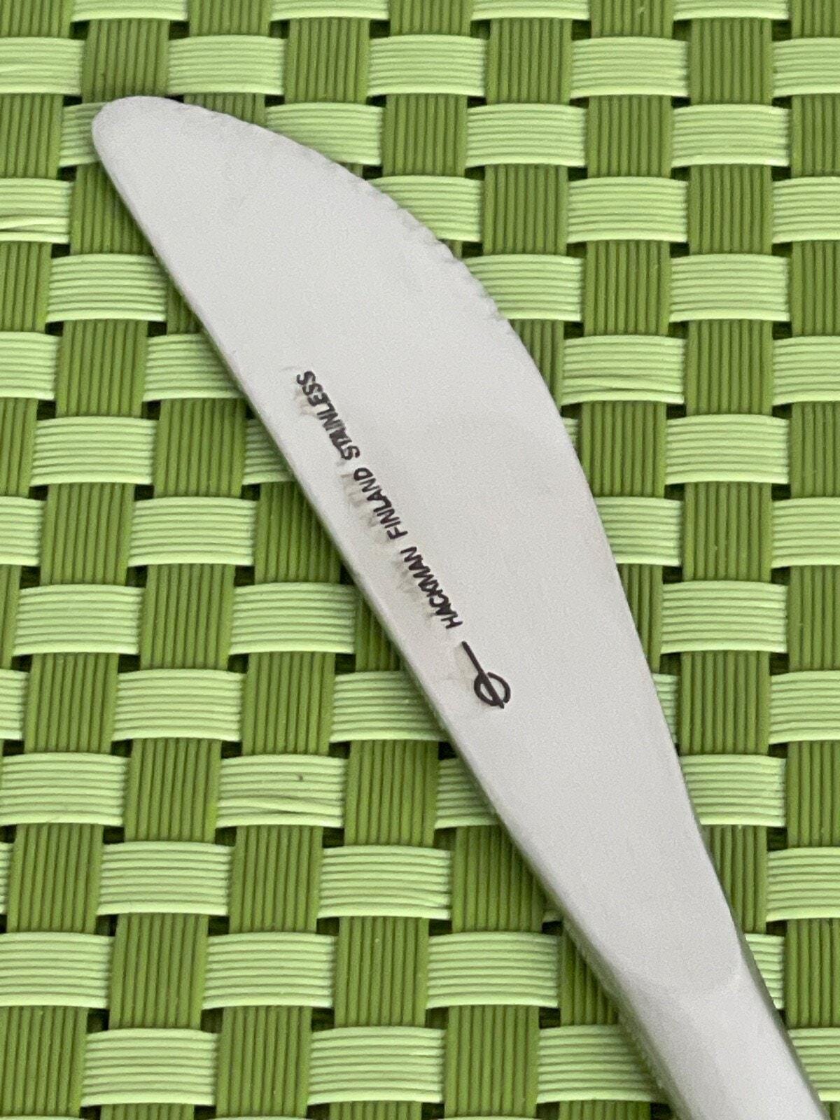 Hackman SAVONIA Stainless Dinner Knife 18/8 Finland Satin Lauffer
