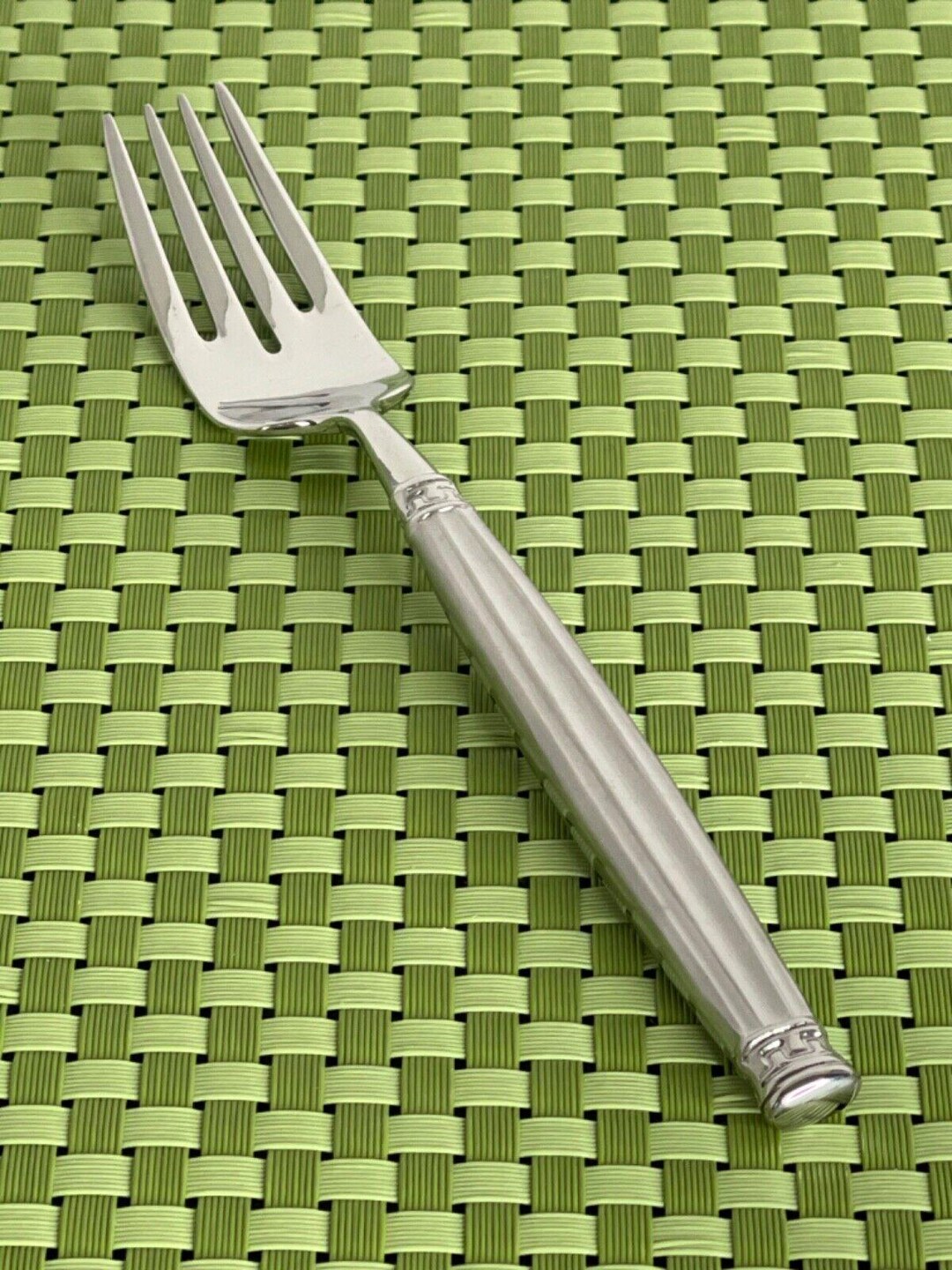 Oneida OLYMPIA Stainless Salad Fork 18/10 Korea Frosted Handle