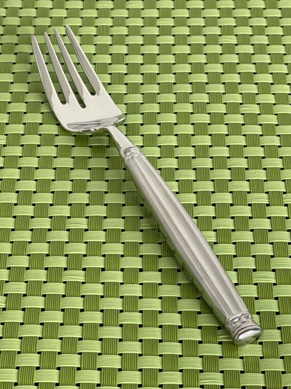 Oneida OLYMPIA Stainless Salad Fork 18/10 Korea Frosted Handle