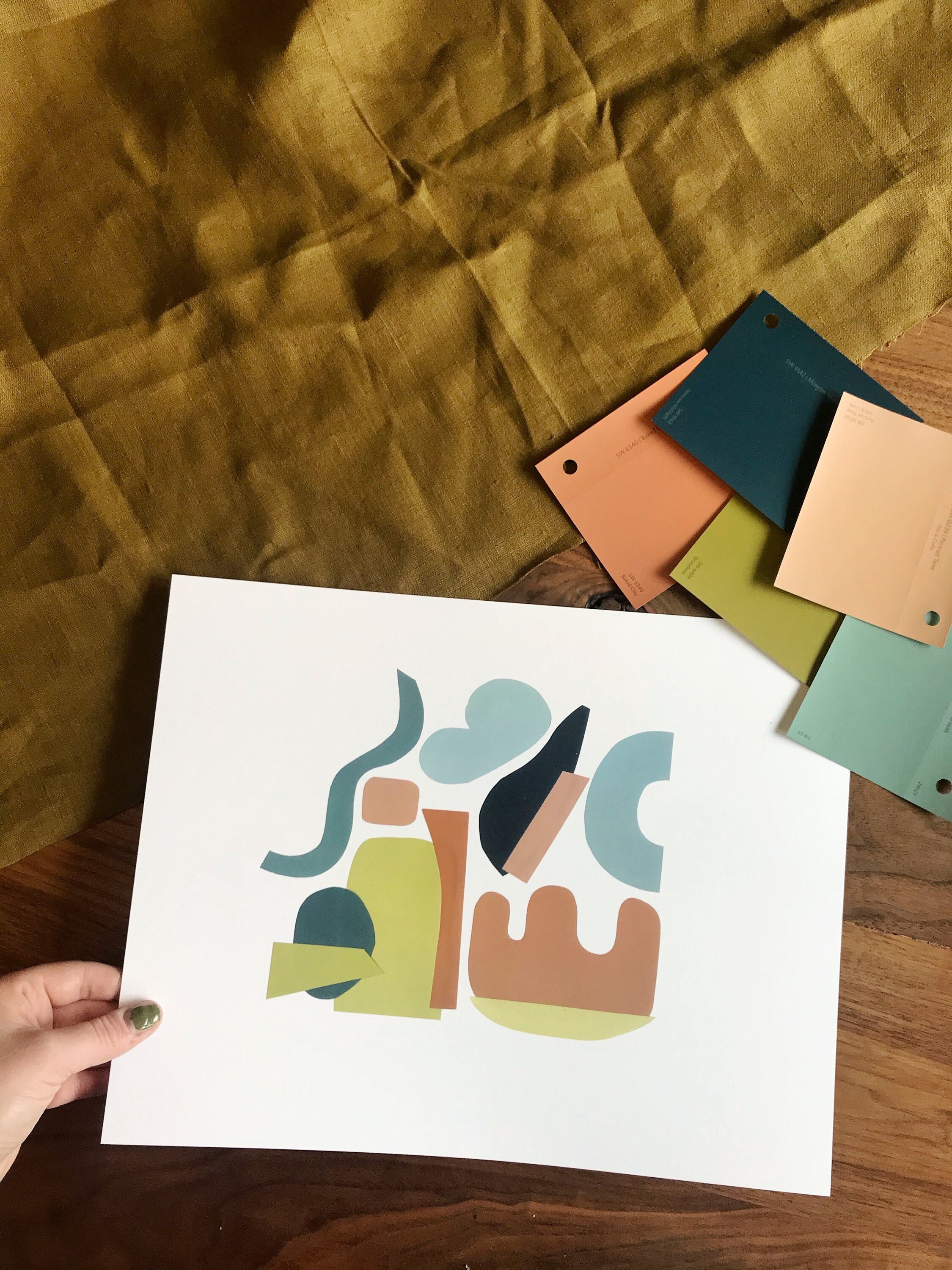 Tout, Impression Collage 11x14