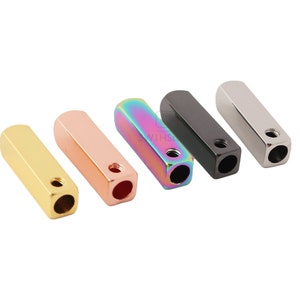Custom ShoeLace Screws Aglets, 24x6mm Heavy Duty Metal Sneaker Shoelace Tips,Gold/Rainbow/Rose Gold Blank Lace End Caps Locks For Hoodie