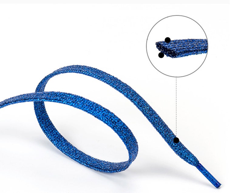 Glitter Shoelaces1 Pair Flat Shoe Laces Casual Sport Running Etsy