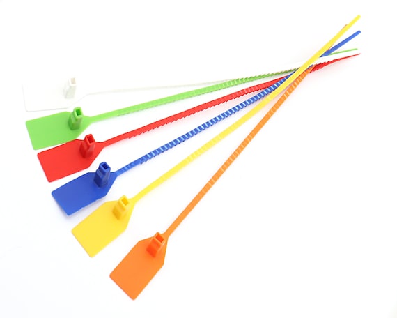 Additional Zip Tie Tag,colorful Blank Plastic Cable Tie,fits All
