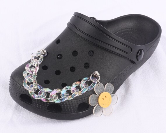 Bling Croc Chains For Adults Women Men Teens Girls Boys, Rhinestone Chain  Croc Charms For Clog Sandals,Croc Shoe Decoration Accessories For Birthday