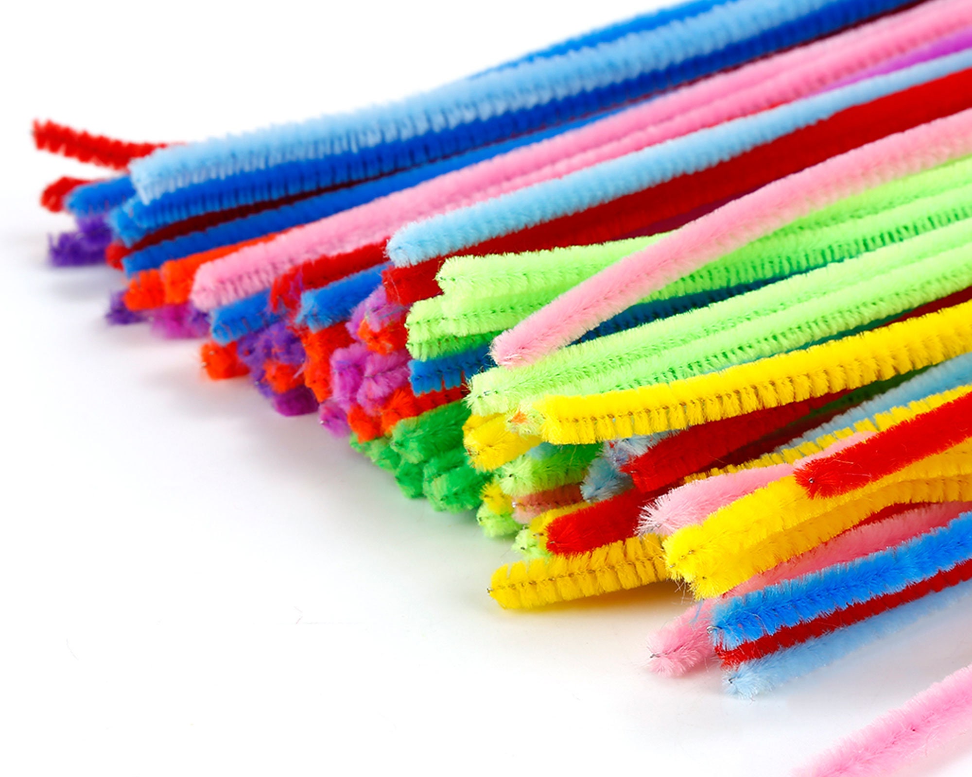 Diy Craft Chenille Stems Pipe Cleaners12 Bendable