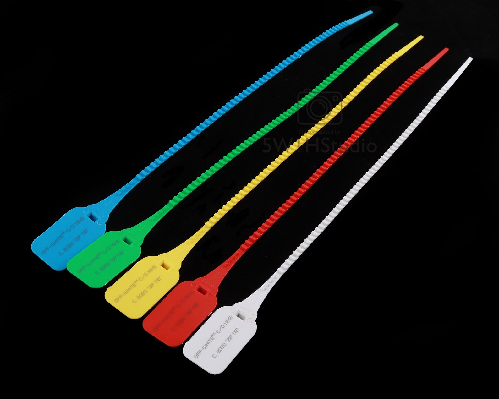Custom Logo Zip Tie TagWhite/Red/Yellow/Green/Blue Etsy