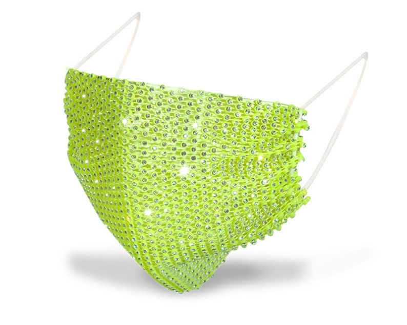 Rhinestone Face MasksAdult Sparkly Face Mask CoverCrystal Etsy